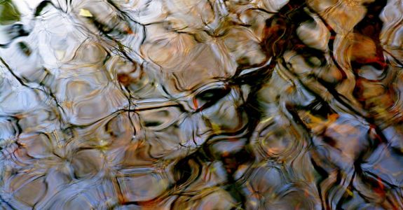 Abstract Water Reflections (Time Stands Still)