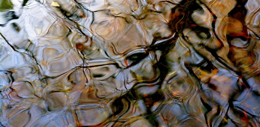 Abstract Water Reflections (Time Stands Still)