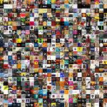 Collage of my Itunes Album covers (Album Cover collage)