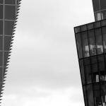 Grand Canal Dock Architecture Abstract